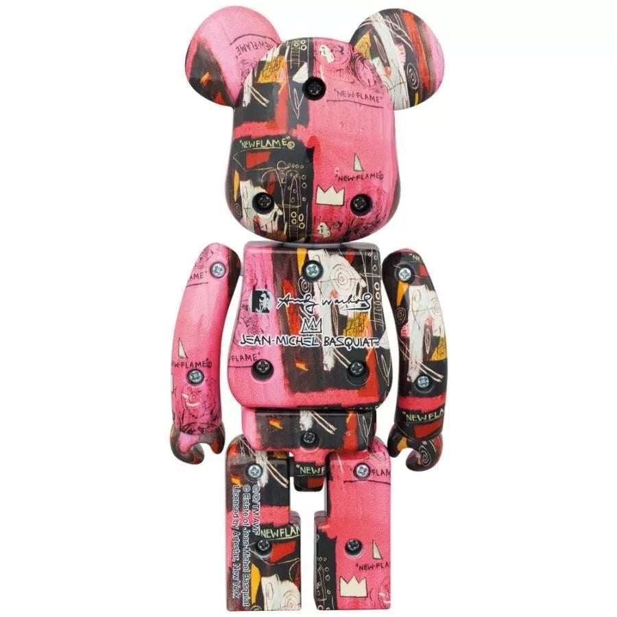 200% Bearbrick - Warhol x Basquiat Chogokin