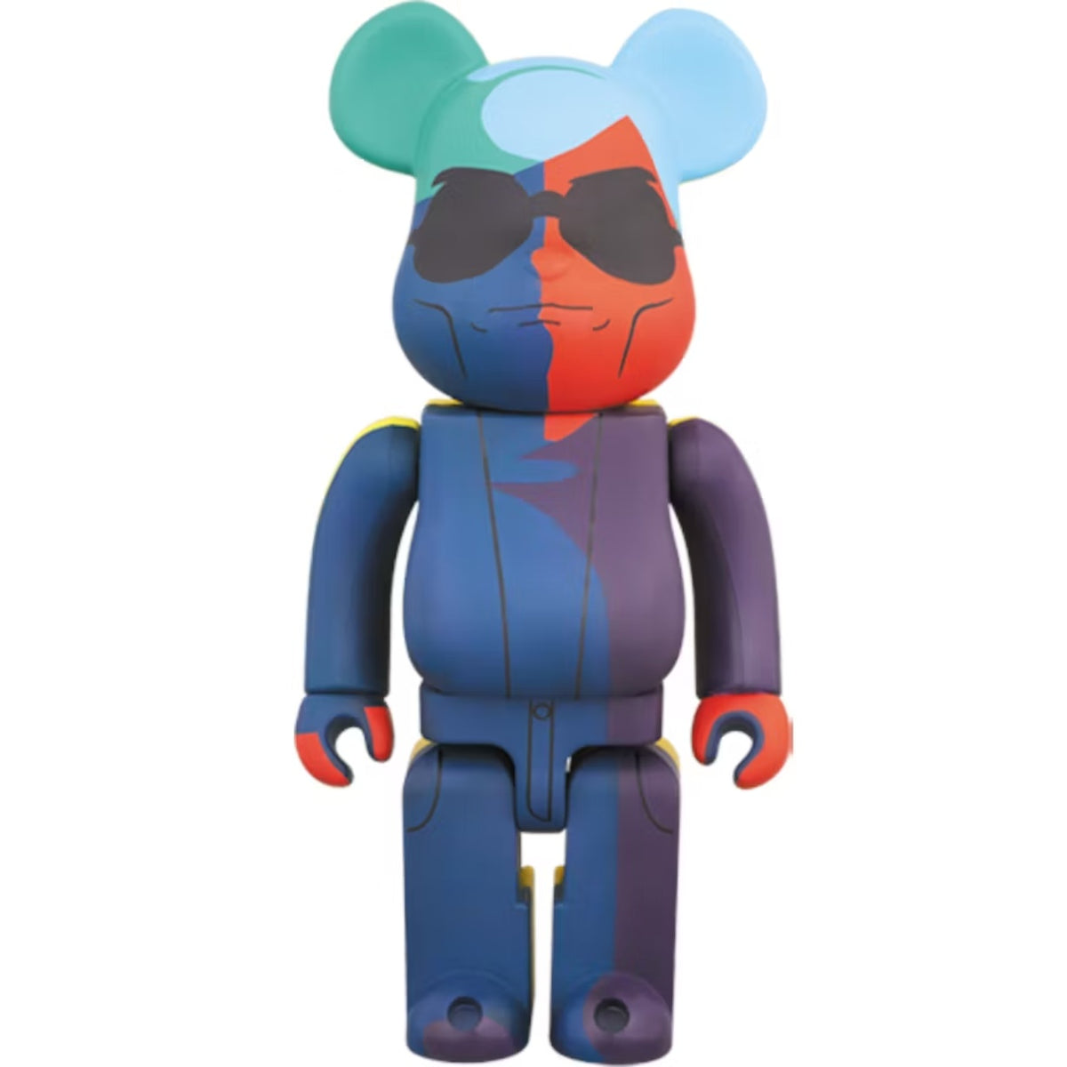 400% Bearbrick - Andy Warhol (Silkkipaino)