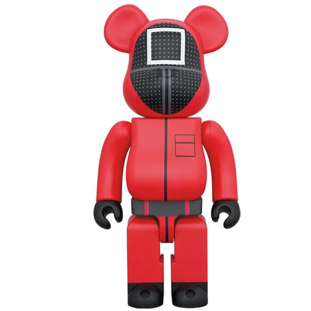 1000% Bearbrick - Squid Game (Neliövartija)