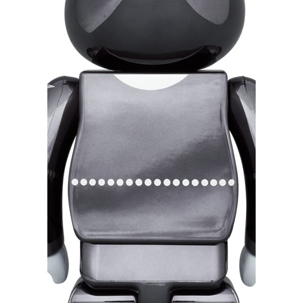 400% & 100% Bearbrick-setti - KISS Demon (kromiversio)