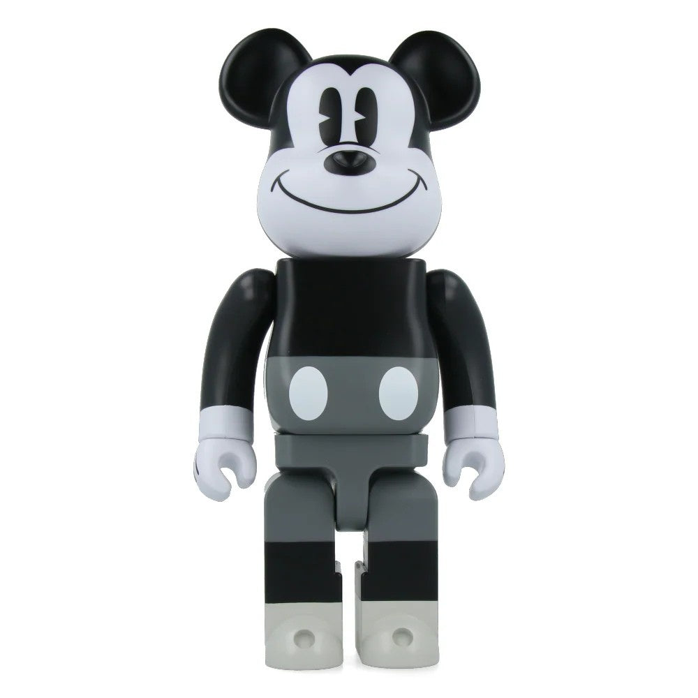 400% Bearbrick - Mikki Hiiri (Musta & Valkoinen)