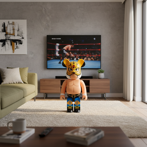 1000% Bearbrick - Tiger Mask (First Generation)