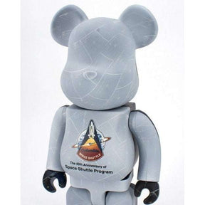 400% & 100% Bearbrick sæt - Space Shuttle Program (NASA)