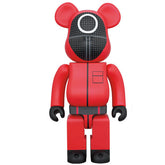 1000% Bearbrick - Squid Game (Ympyrävartija)