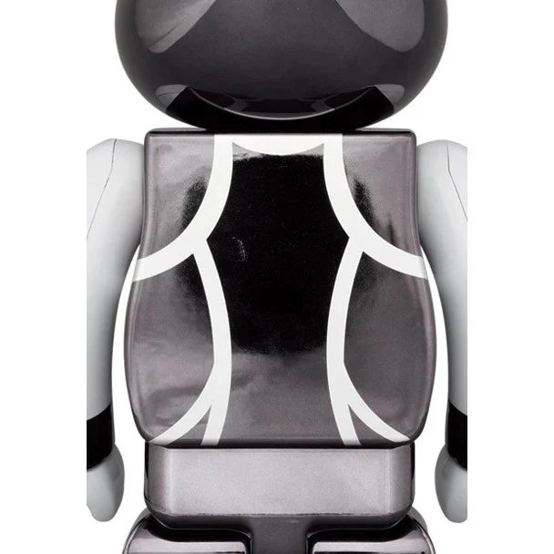 400% & 100% Bearbrick set - KISS Catman (Chrome ed.)