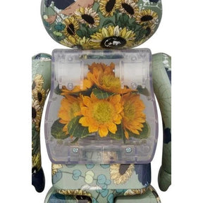 400% Bearbrick - Flor@ Sunflower (Mames)