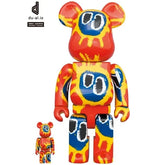400% & 100% Bearbrick set - Primal Scream (Screamadelica)