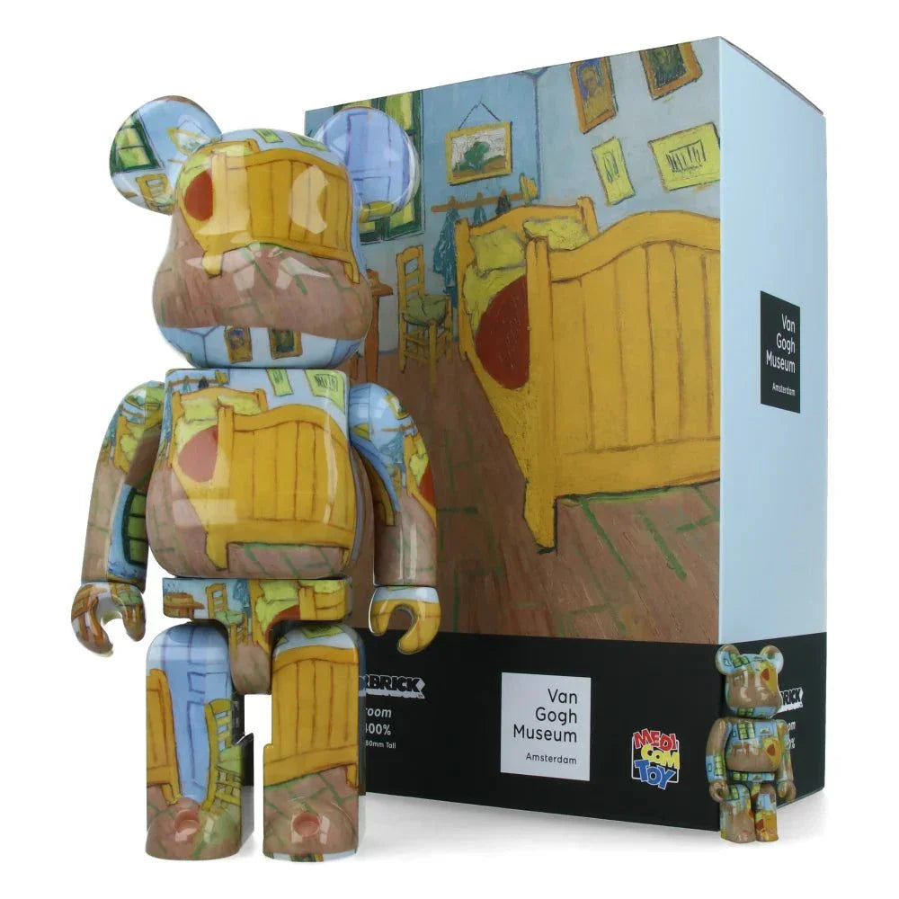 400% & 100% Bearbrick set – Van Gogh (The Bedroom)