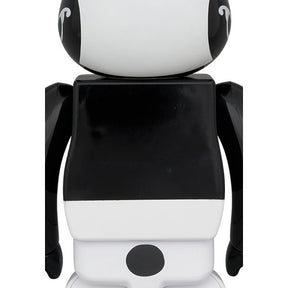400% Bearbrick - Smurffi (musta)