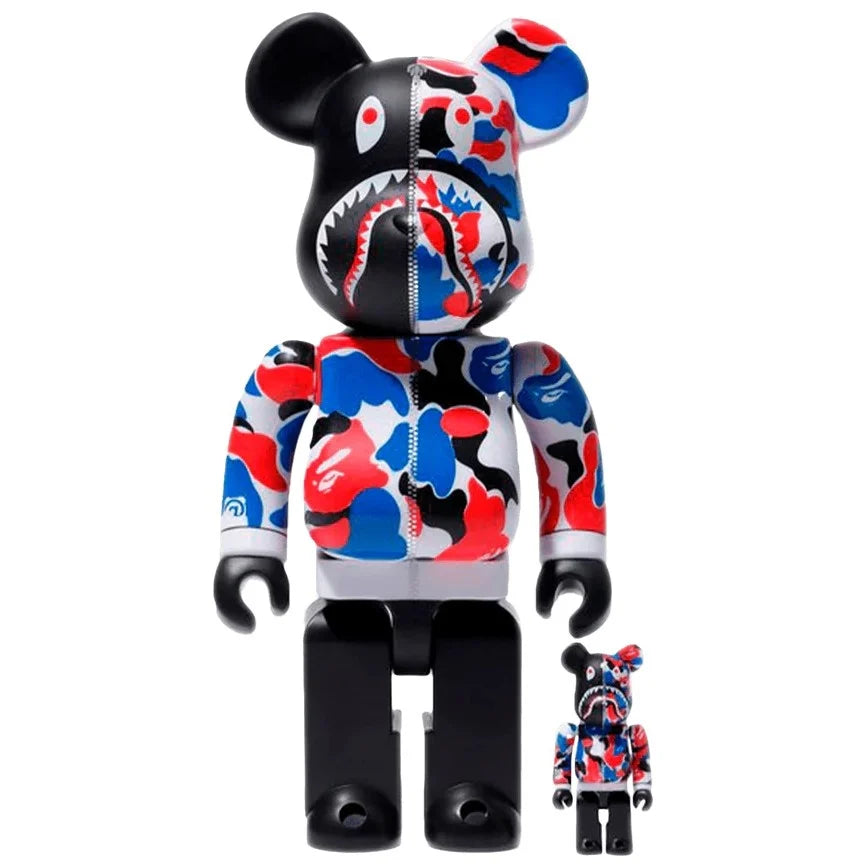 400% & 100% Bearbrick Set – Bape Store London- Shark