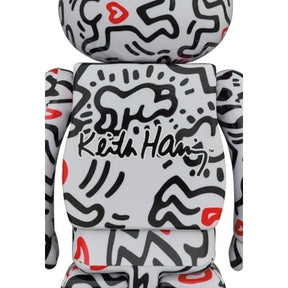 1000% Bearbrick - Keith Haring v8 (Heart of Men)
