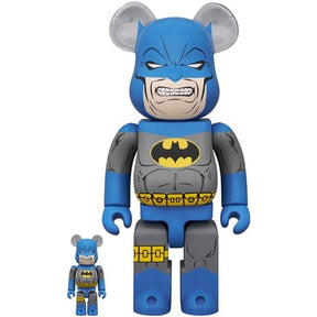 400 % & 100 % Bearbrick -setti – Batman (The Dark Knight Returns)