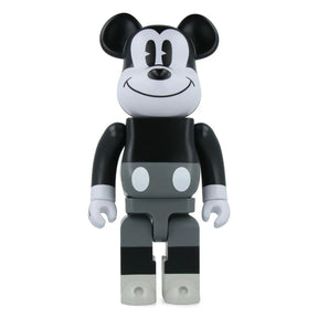 400% Bearbrick -  Mikki Hiiri (Musta & Valkoinen)