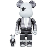 400% & 100% Bearbrick-setti - KISS Star Child (kromiversio)